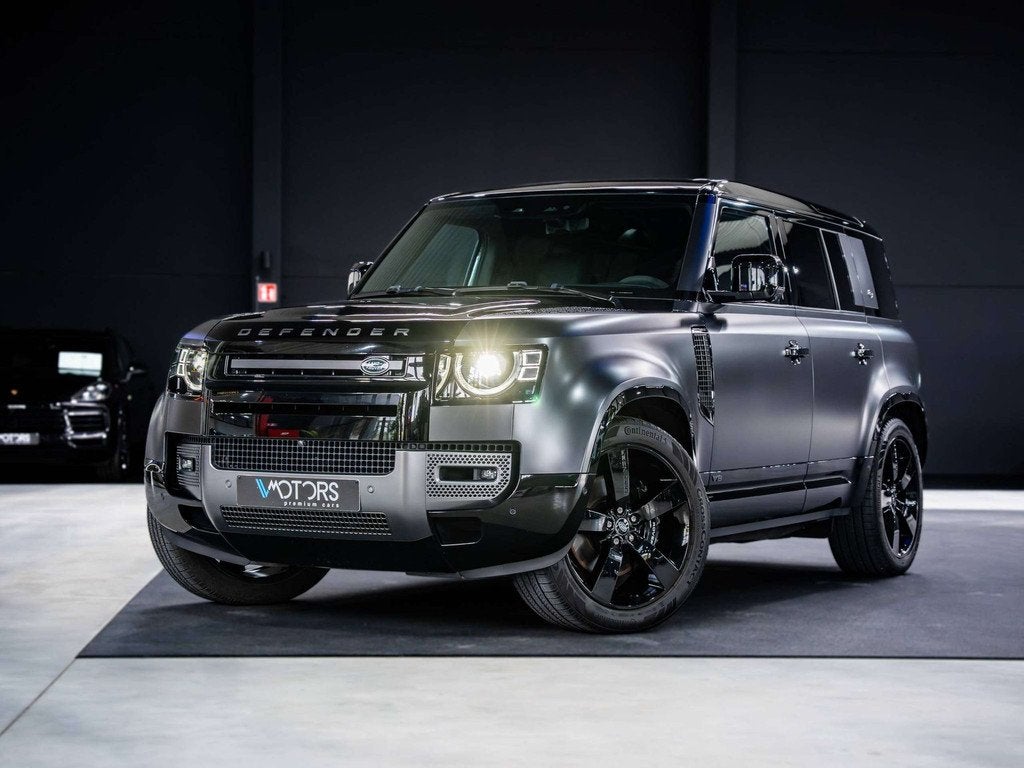 Land Rover Defender 110 P525 5.0 V8 - Carpathian Edition - L, Autos, Cuir, Argent ou Gris, Achat, Euro 6