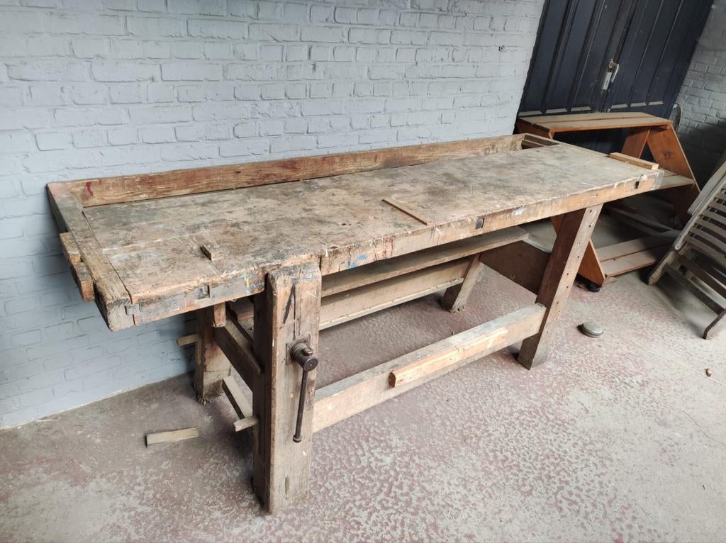 Ancien établi, Bricolage & Construction, Établis, Enlèvement