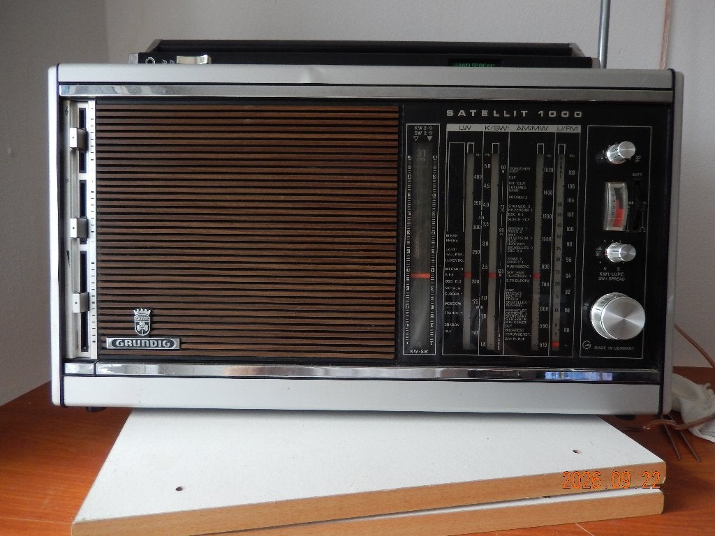 grundig satellit 1000, Ophalen of Verzenden, Zo goed als nieuw, Wereldontvanger