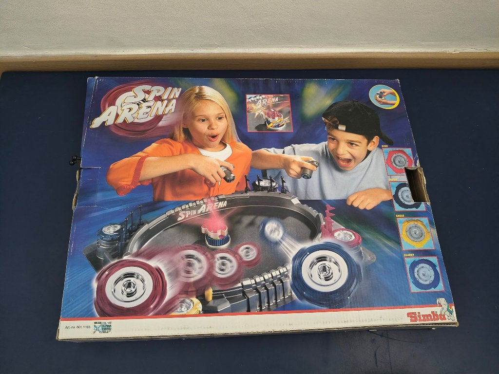 SpinArena van Simba - Gezelschapsspel, Ophalen of Verzenden, Gebruikt