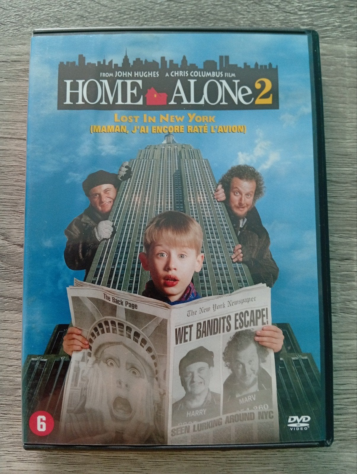 home alone 2 komedie dvd Macaulay Culkin, Cd's en Dvd's, Klassieker, Nederlands, Ophalen of Verzenden, Zo goed als nieuw