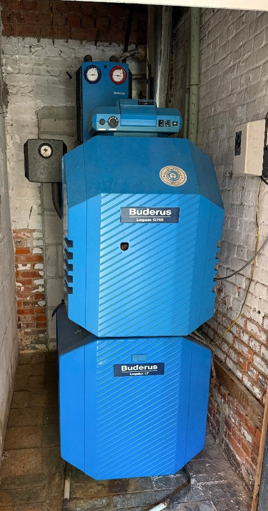 Buderus Logano G115 mazoutketel + Logalux LT boiler, 100 litres ou plus, Enlèvement, Comme neuf, Boiler