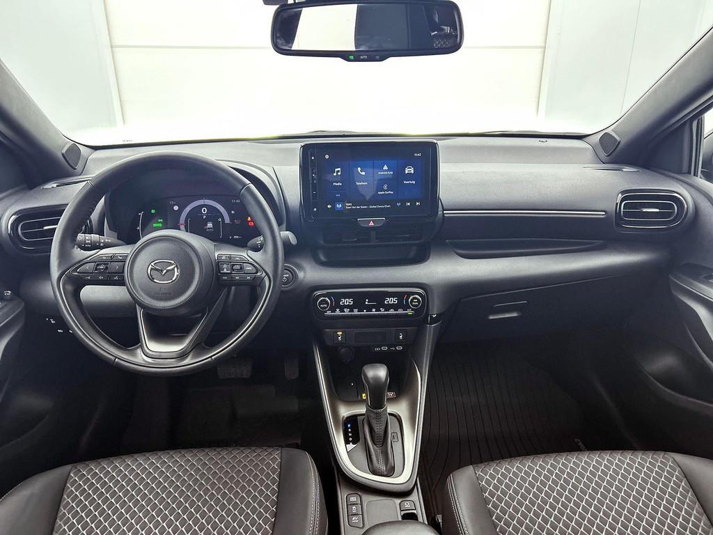 Mazda 2 1.5 Hybrid 85kW Homura, Auto's, Gebruikt, Zwart, 116 pk, 450 kg