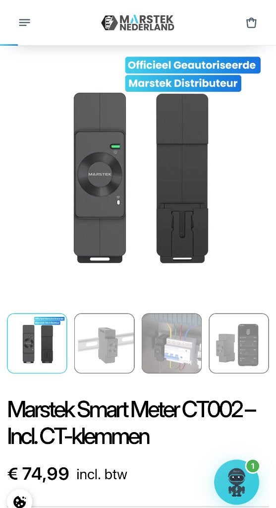 Marstek CT002, Doe-het-zelf en Bouw, Ophalen, Nieuw