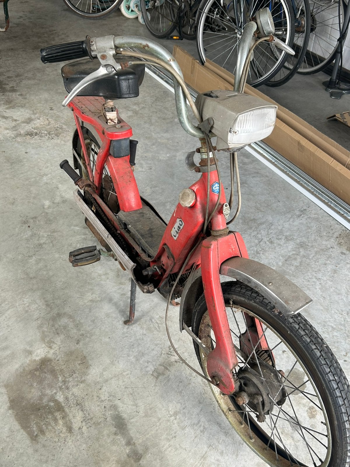 Piaggio ciao, Enlèvement