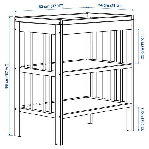 Table à langer Ikea, Kinderen en Baby's, Kinderkamer | Commodes en Kasten, Ophalen, Zo goed als nieuw