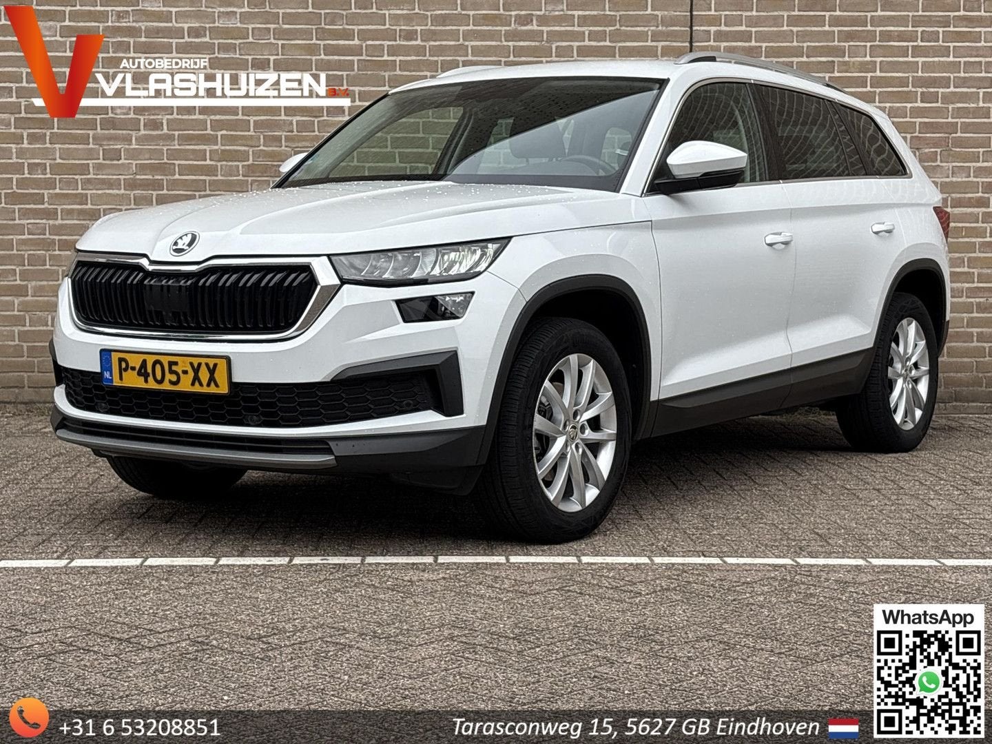 Skoda Kodiaq 1.5 TSI Business Edition |  14.800,- NETTO! | A, Auto's, Skoda, Wit, SUV of Terreinwagen, Zwart, Overige modellen