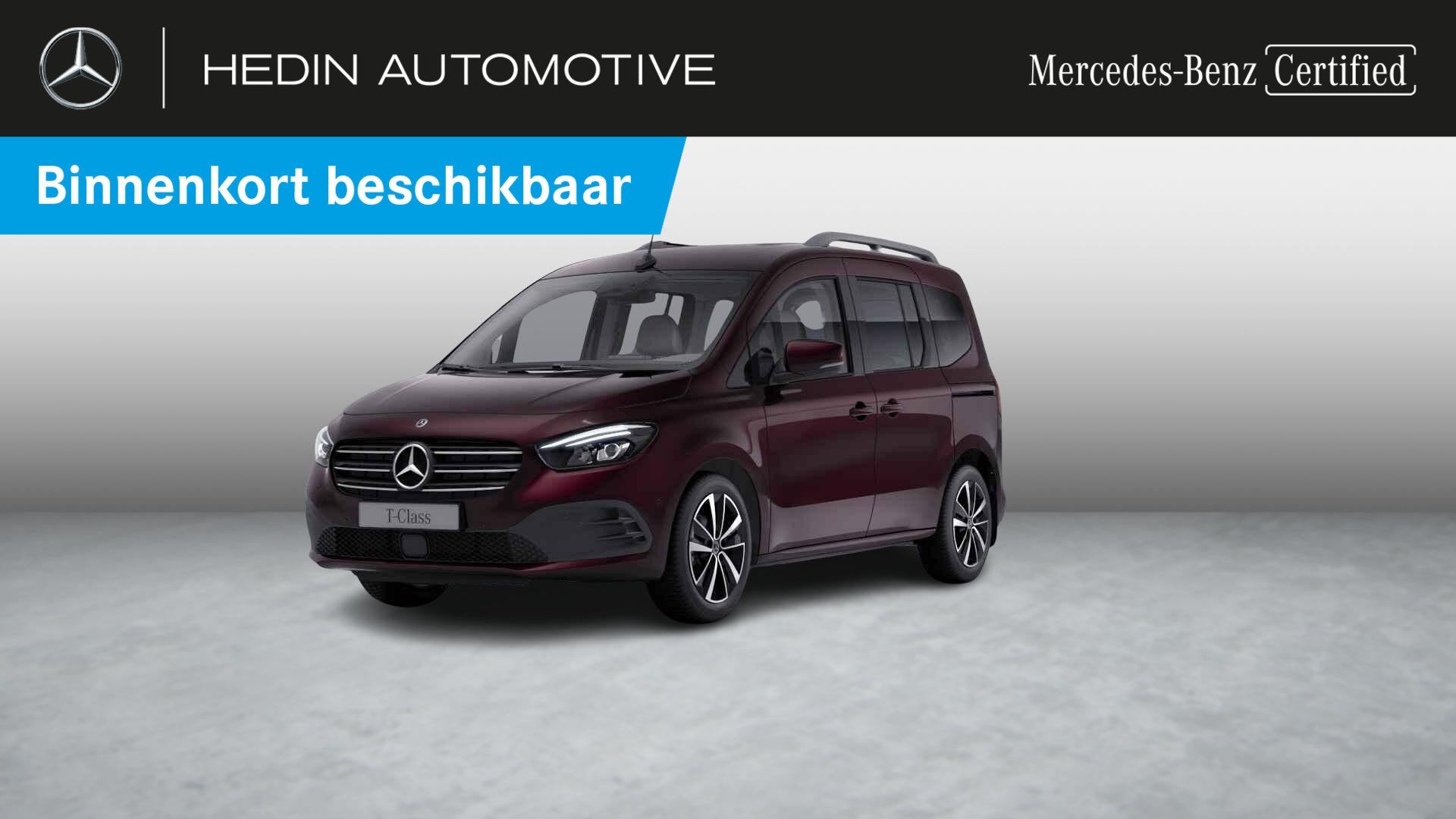 Mercedes-Benz T-klasse 180 d Progressive | Dodehoekassistent, Autos, Mercedes-Benz, Rouge, Autres modèles, Achat, Entreprise