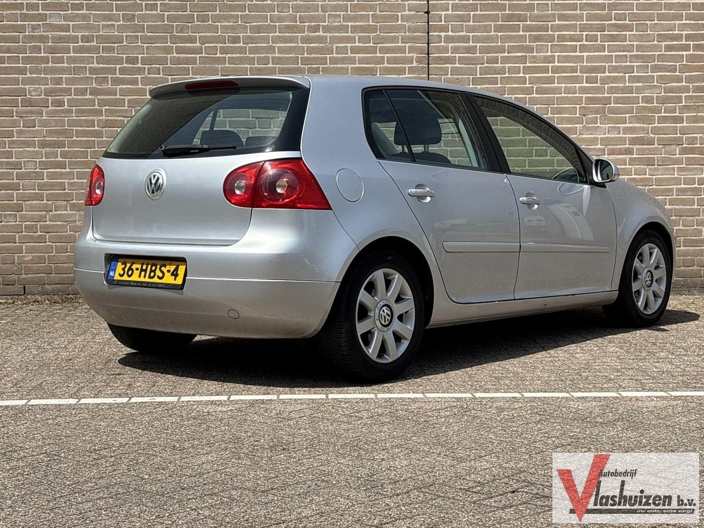 Volkswagen Golf 1.6 FSI Sportline | Climate |, Argent ou Gris, Entreprise, Boîte manuelle, Noir