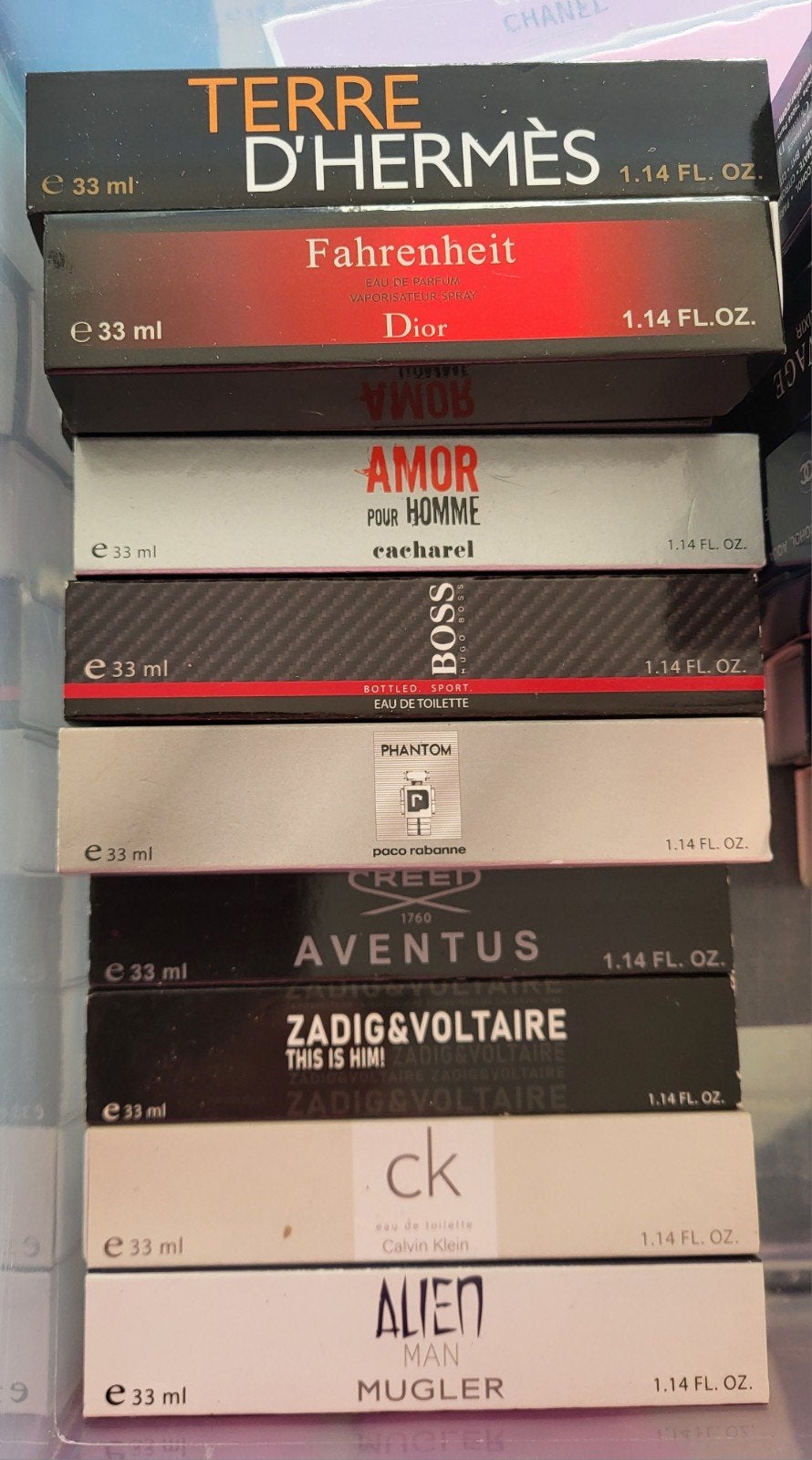 Parfums homme 33ml, Enlèvement ou Envoi