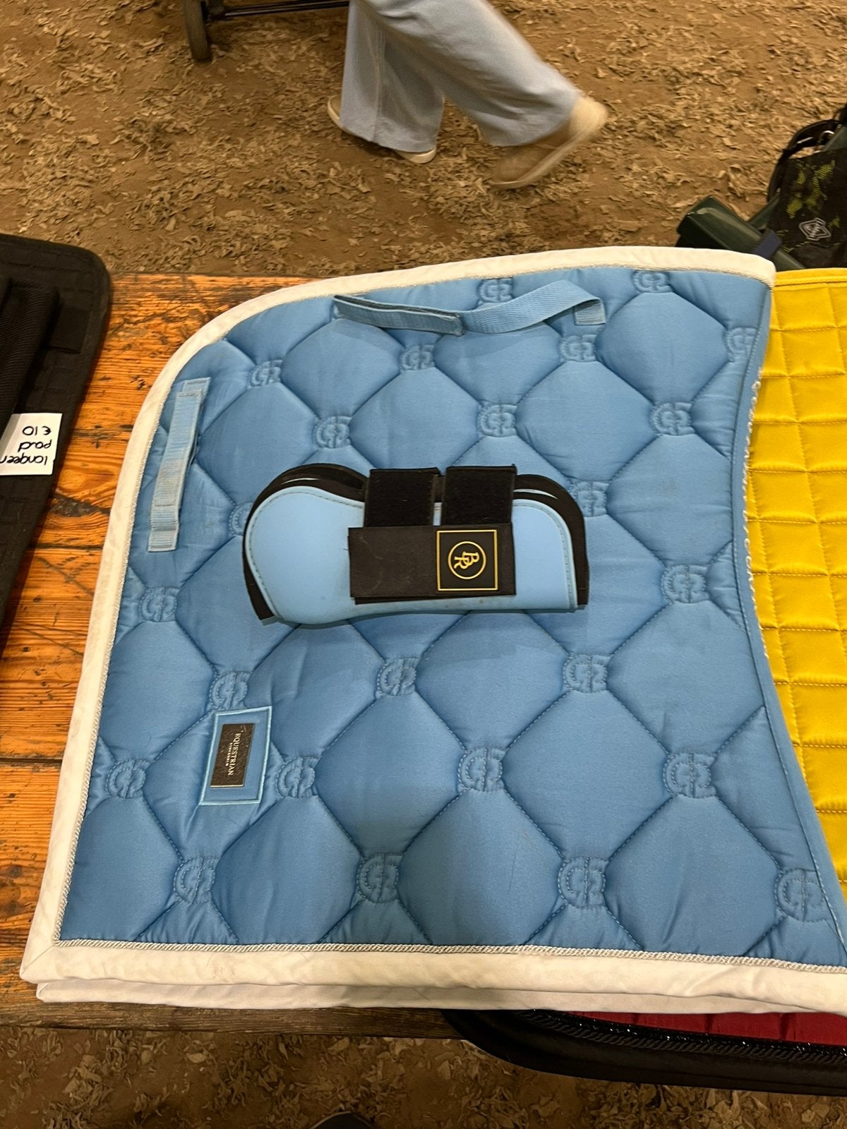Equestrian stockholm parasian blue full dressuur, Enlèvement ou Envoi, Comme neuf, BR