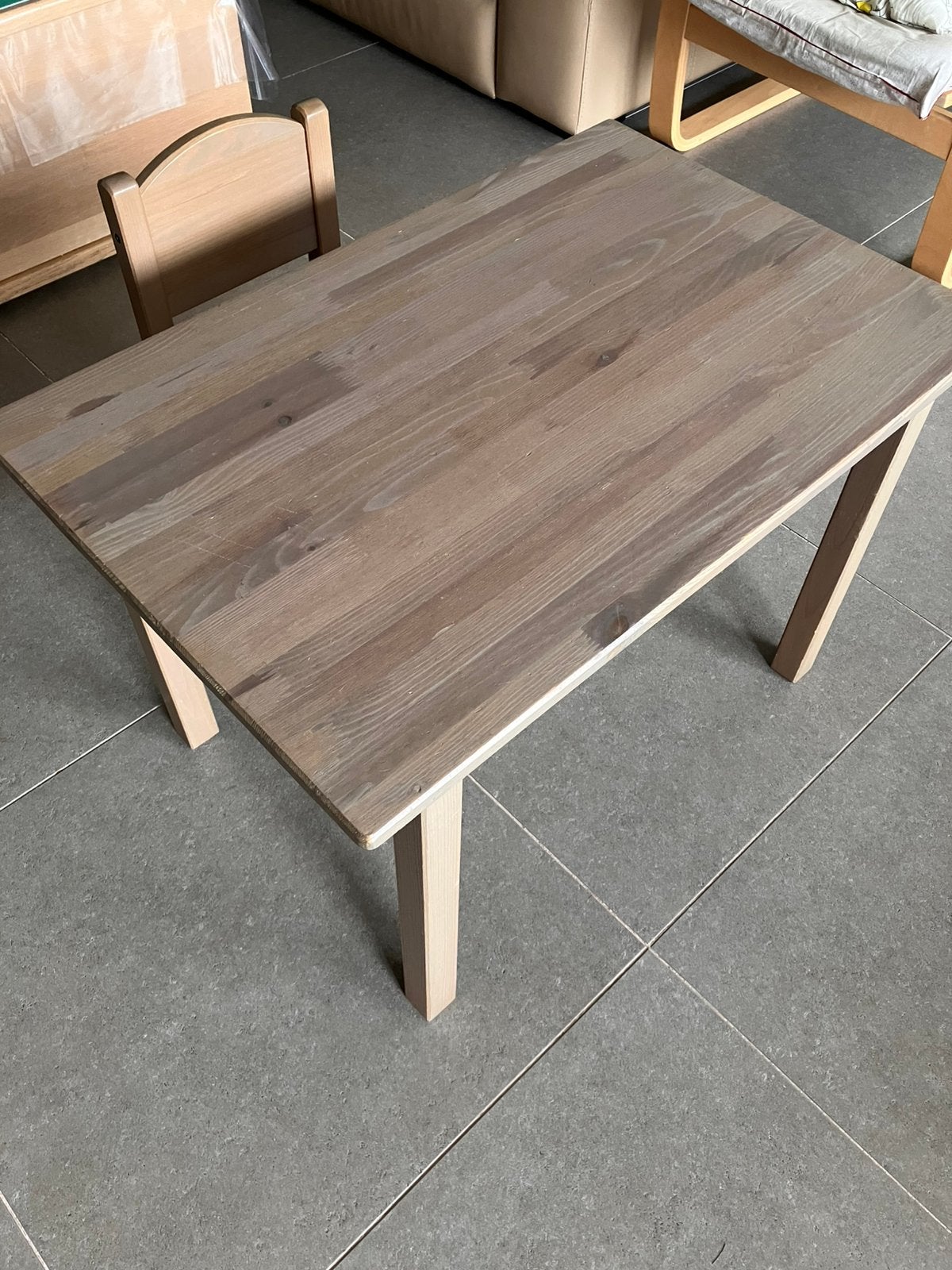 Kindertafel + stoeltje - Ikea, Huis en Inrichting, Ophalen, Gebruikt, 50 tot 100 cm, 50 tot 100 cm