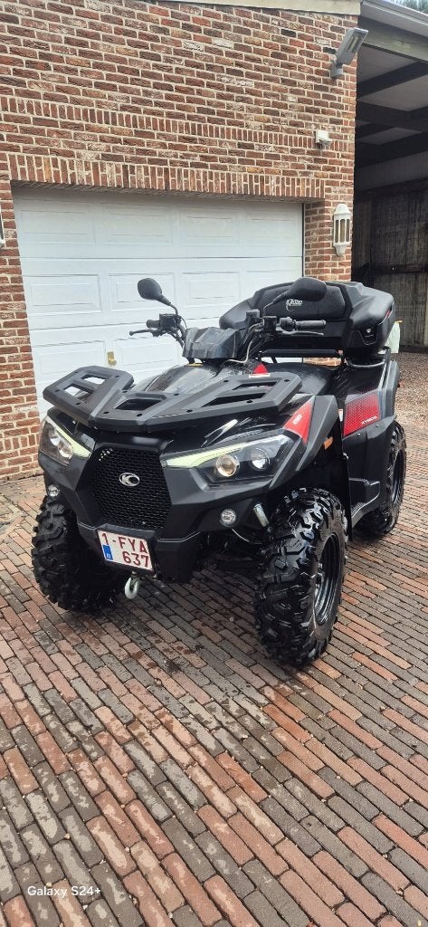Quad Kymco 550 MXU, 12 t/m 35 kW, 501 cc, 1 cilinder