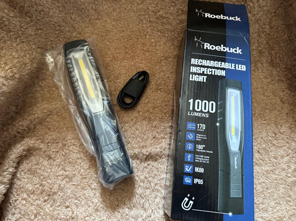 Baladeuse professionnelle Roebuck 1000 lumens, Enlèvement ou Envoi, Neuf