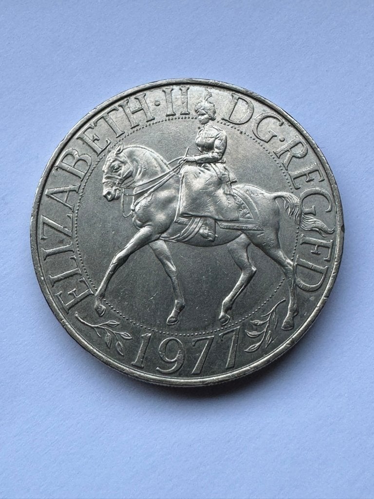 Royaume-Uni - 25 nouveaux pence 1977, Enlèvement ou Envoi, Autres pays, Monnaie en vrac