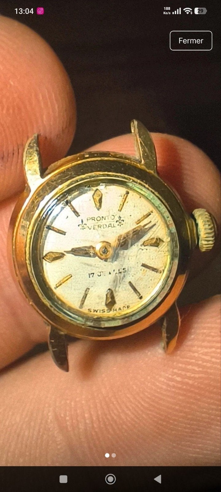 Montre de communiante, Montre-bracelet, Autres marques, Enlèvement ou Envoi, Acier