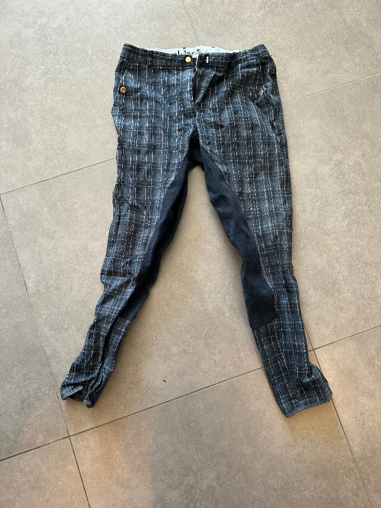 Rijbroek Epplejeck maat 44, Dieren en Toebehoren, Ophalen, Blauw, Gebruikt, Overige schoenmaten
