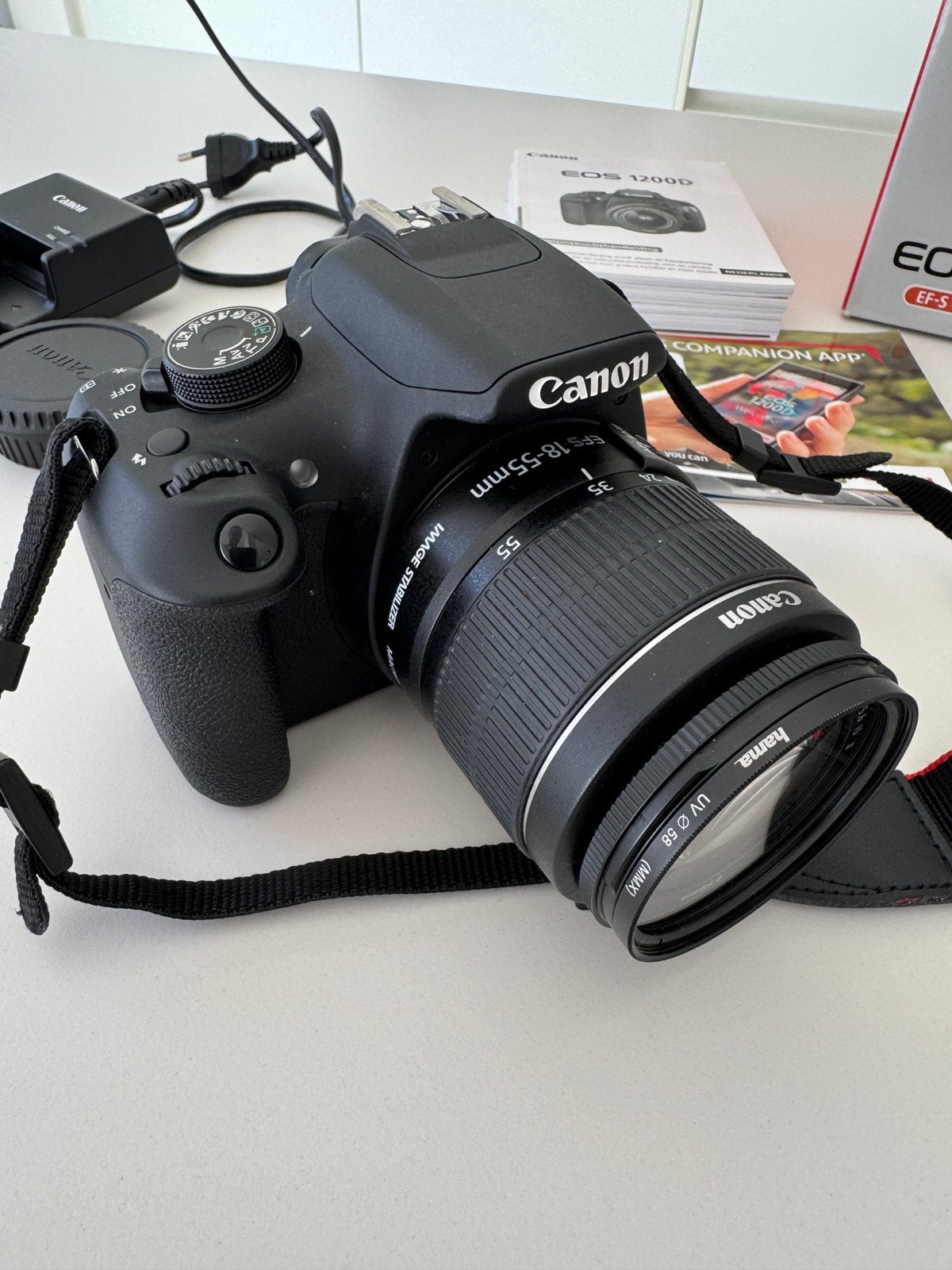 Canon Eos 1200D, TV, Hi-fi & Vidéo, Enlèvement, Comme neuf, Canon