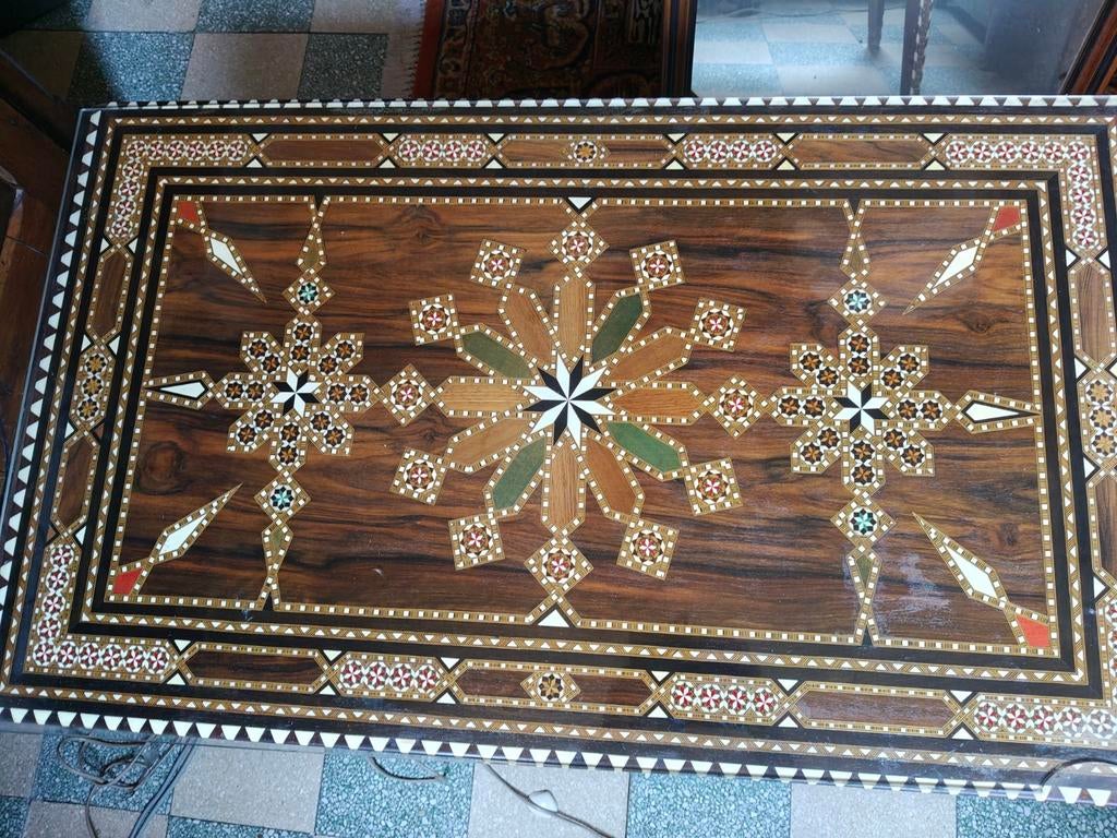 Salontafel met inlegwerk- - Andalusië, Ophalen