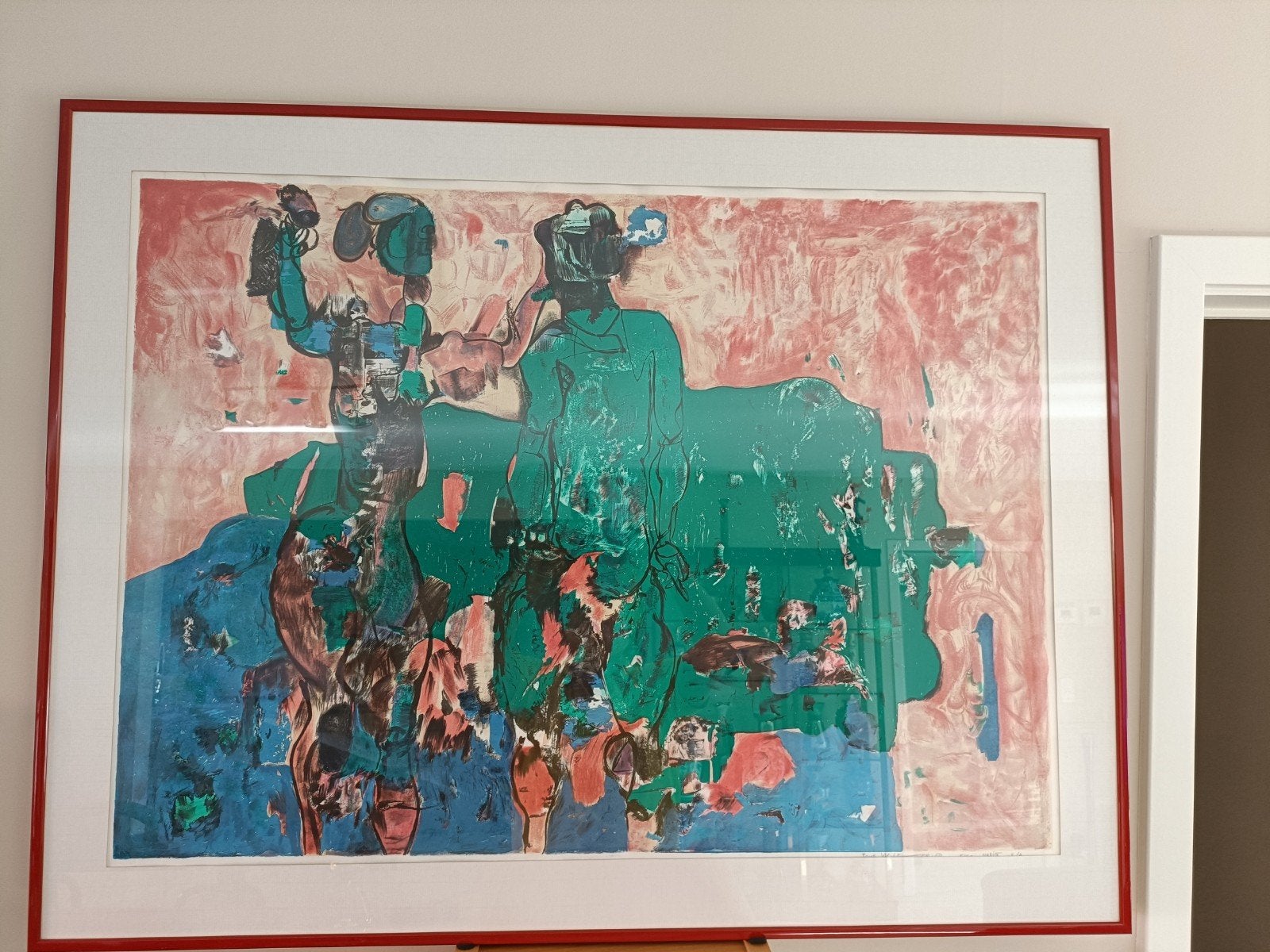 Originele lithografie gesigneerd door KIRO URDIN, wereldbero, Ophalen, Lithografie