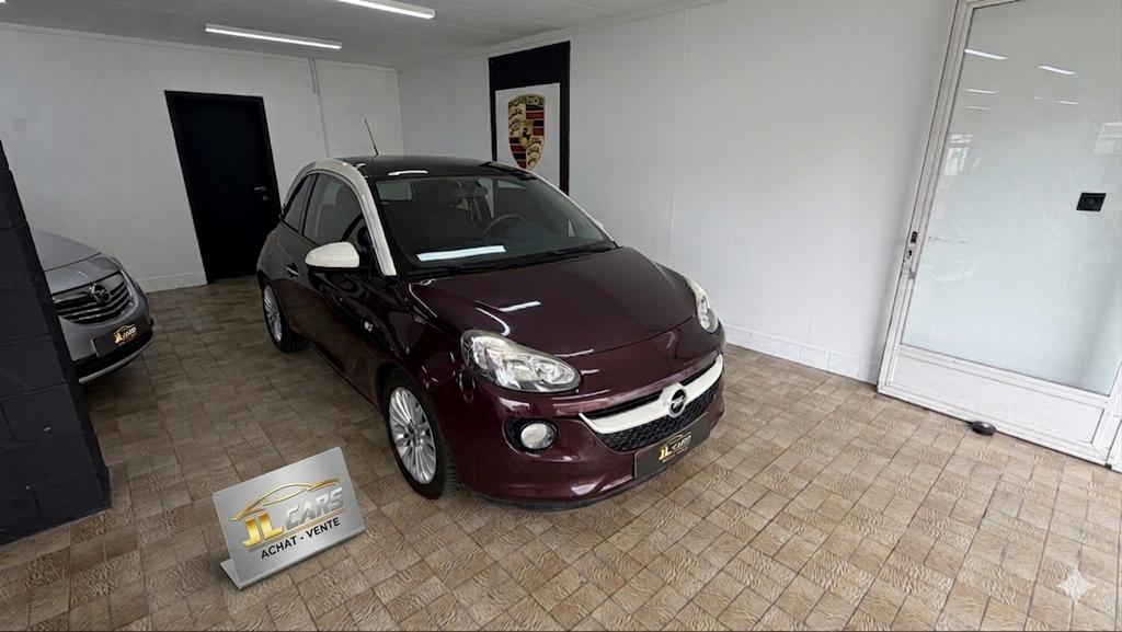 Opel adam essence 94.000km toit pano 12 mois de Garantie, Auto's, Opel, Euro 5, ADAM, Bedrijf, Handgeschakeld