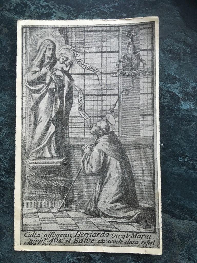 imprimer Abbaye d'Affligem - gravure avec le miracle, Collections, Enlèvement ou Envoi