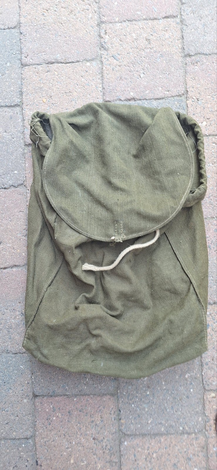 Sac artilleur allemand, Enlèvement