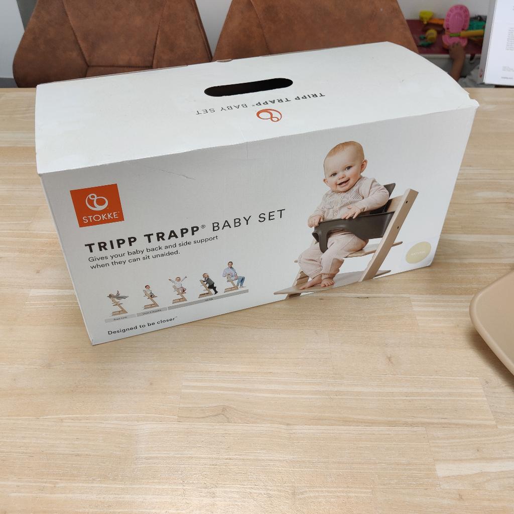 Stokke baby set, Kinderen en Baby's, Kinderstoelen, Ophalen, Zo goed als nieuw, Meegroeistoel