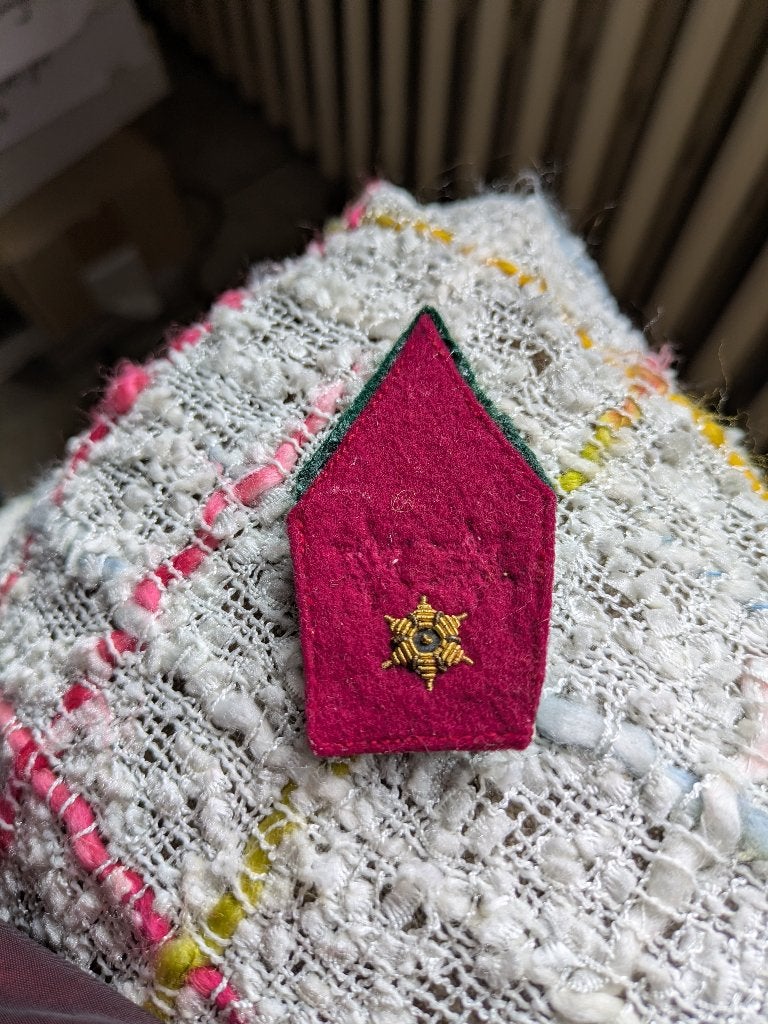 Kraagspiegel België, Verzamelen, Ophalen of Verzenden, Landmacht, Embleem of Badge
