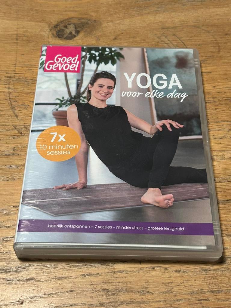 DVD Yoga voor elke dag - Goed Gevoel, Cd's en Dvd's, Dvd's | Sport en Fitness, Cursus of Instructie, Yoga, Fitness of Dans, Alle leeftijden