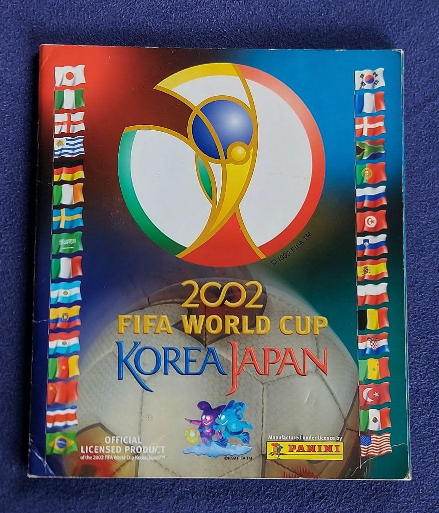 Panini sticker album voetbal ' WK Korea 2002 ' -vol-, Enlèvement ou Envoi, Comme neuf, Plusieurs autocollants