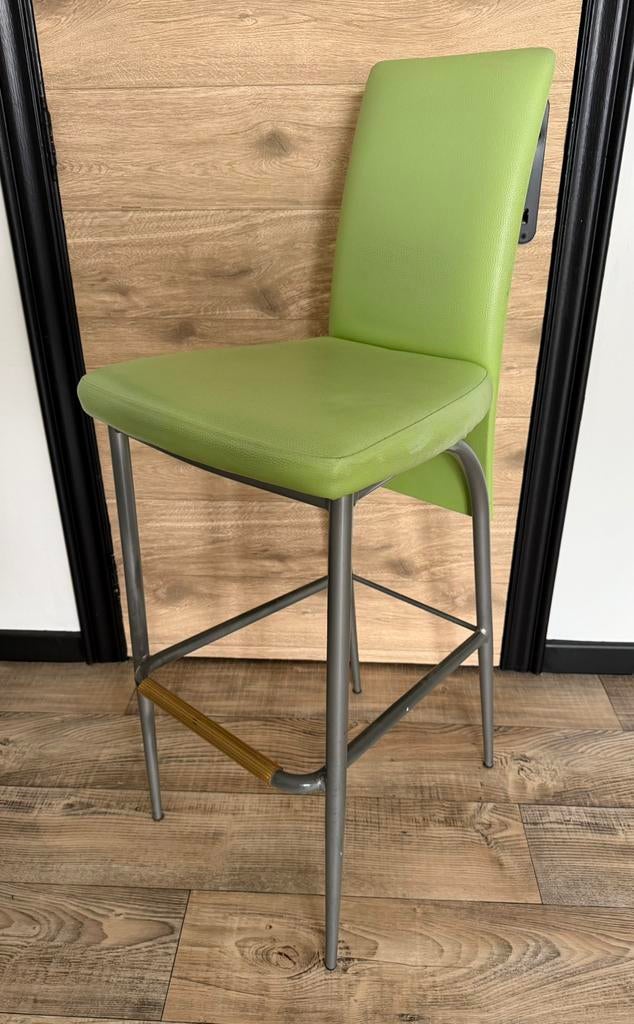 Chaises table haute, Maison & Meubles, 4 tabourets, Enlèvement, Utilisé, 90 cm ou plus