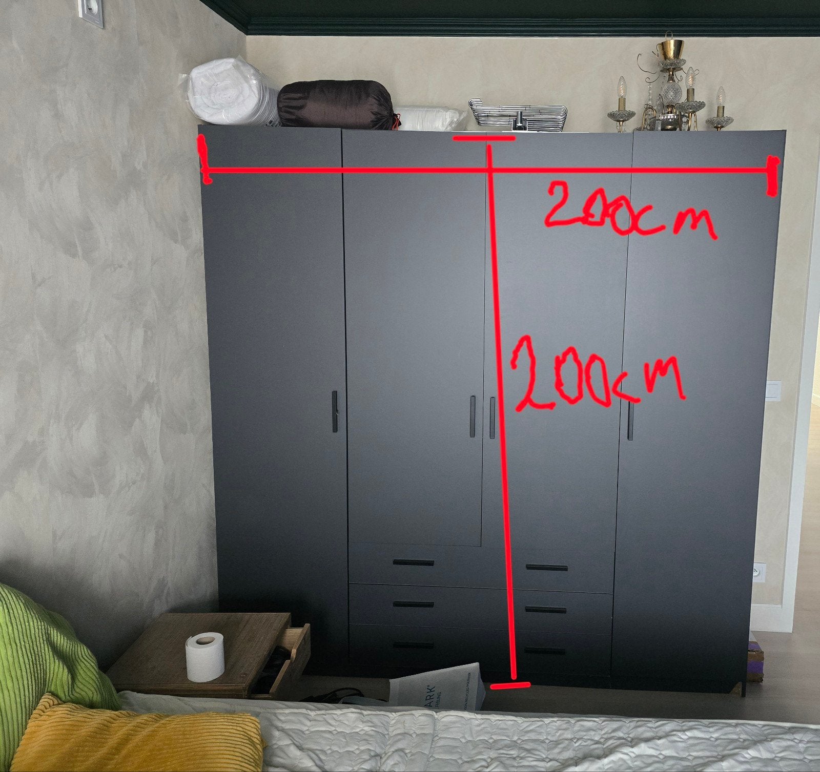 Armoire gratuite, Enlèvement