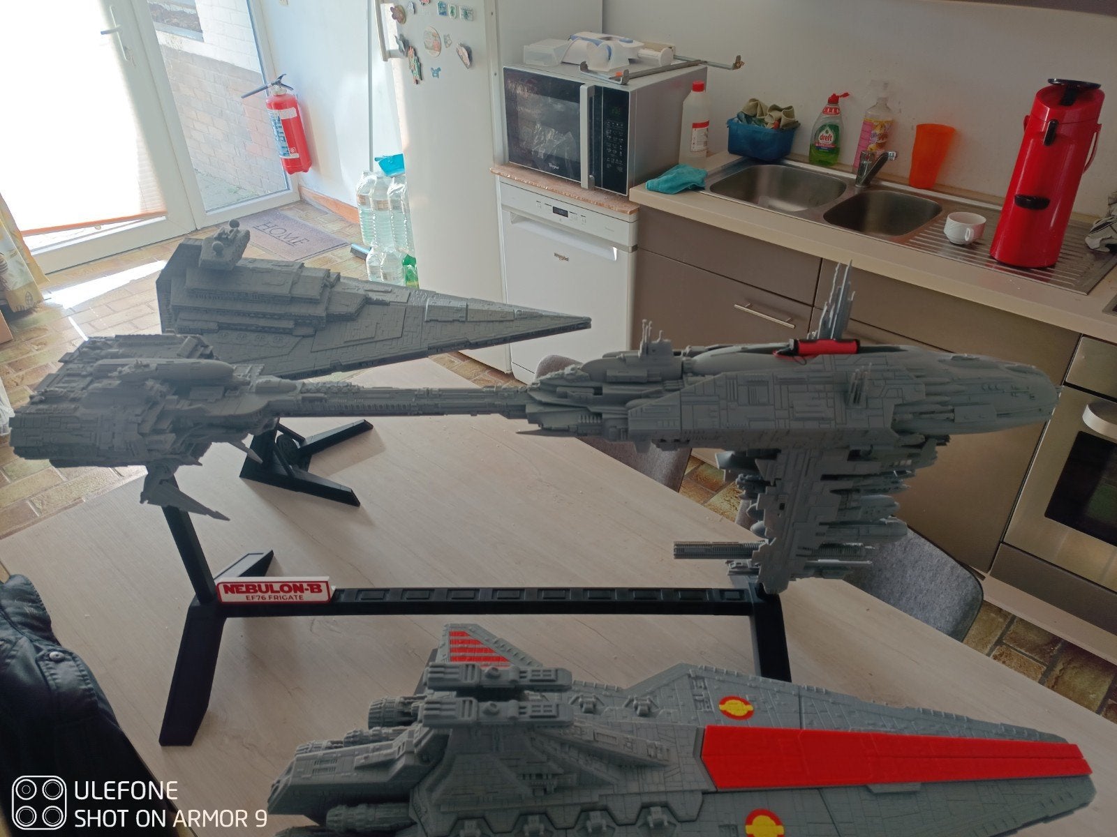 Vaisseau Star Wars impression 3D avec ces défauts, Enlèvement, Comme neuf, Réplique