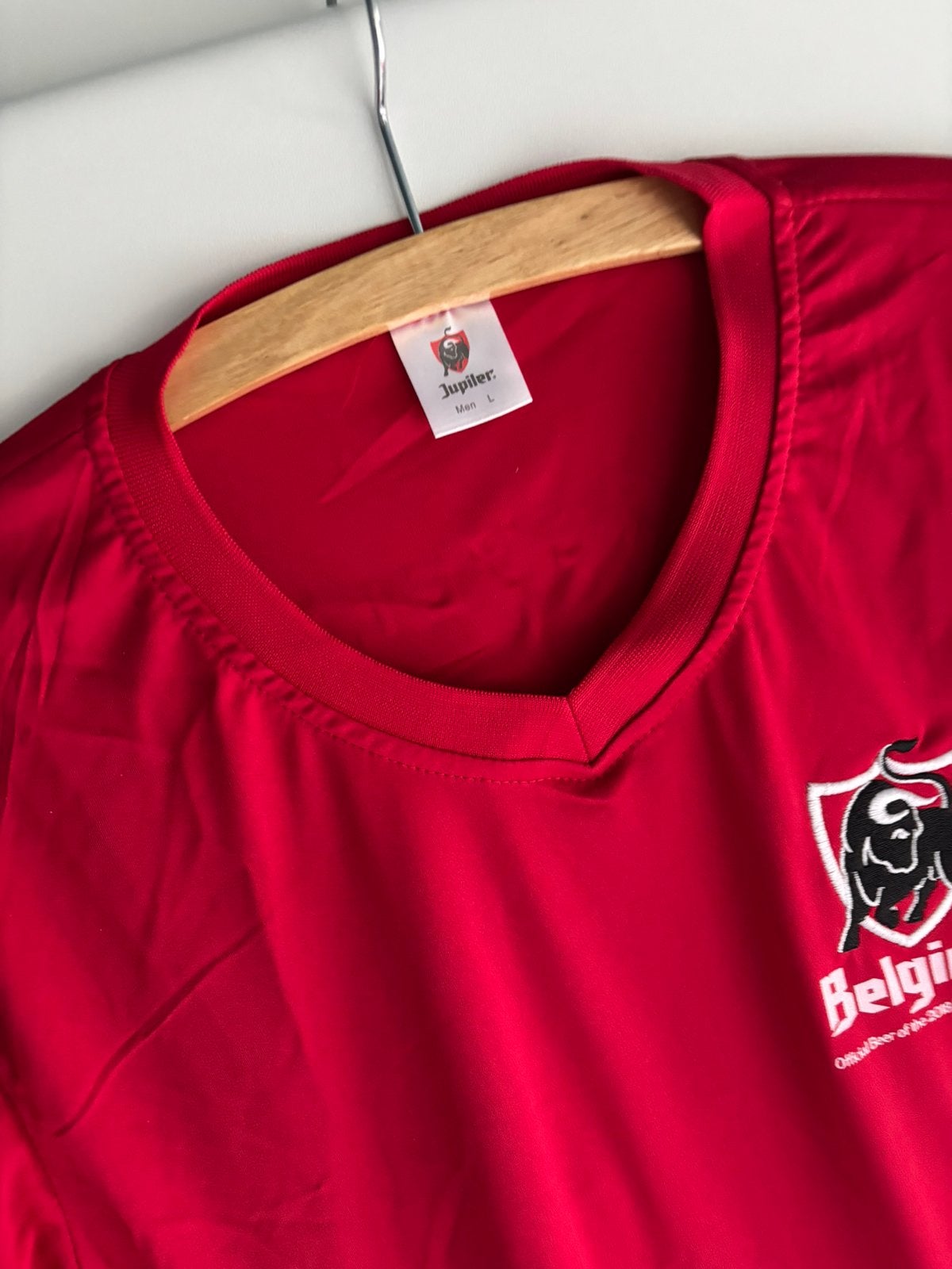 Jupiler voetbaltrui rusia 2018, Sport en Fitness, Voetbal, Maat L, Ophalen of Verzenden, Nieuw, Clubaccessoires