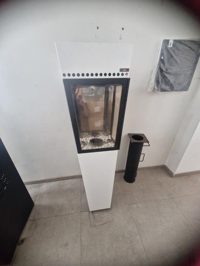 Wandkachel op pellets zonder stroom., Ophalen of Verzenden, Pelletkachel