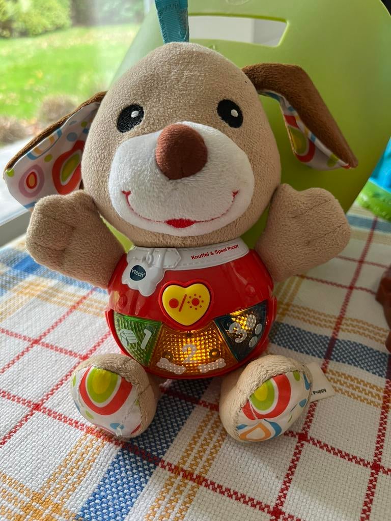 Vtech - zingende puppy met geluid - educatief speelgoed, Ophalen, Zo goed als nieuw