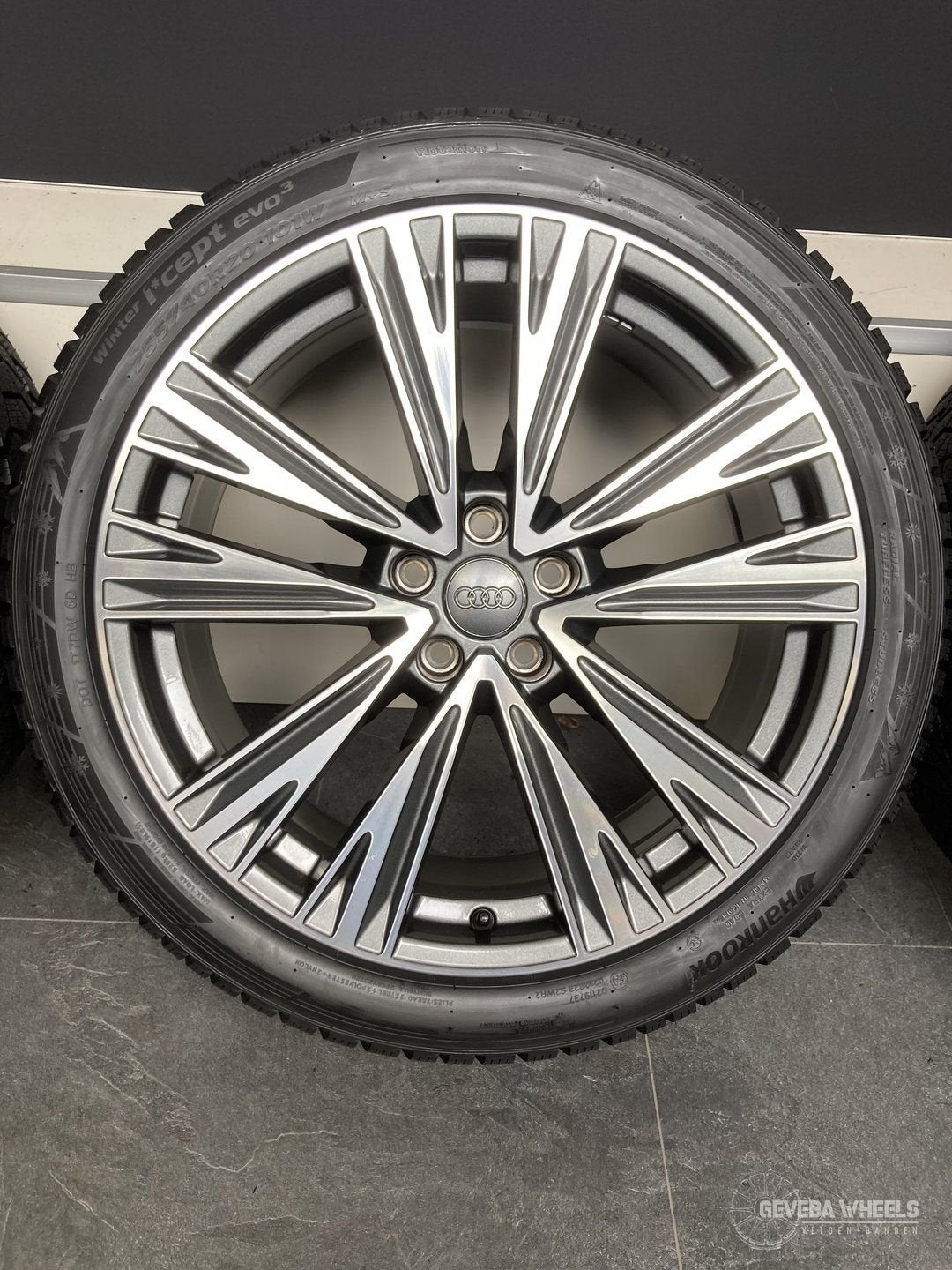 20” originele Audi A6 C8 velgen + nwe winterbanden 5x112 4K0, Auto-onderdelen, Gebruikt, 255 mm, -, -