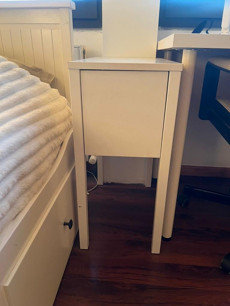 Table de chevet Ikea avec 1 tiroir blanc 404059 cm, Enlèvement