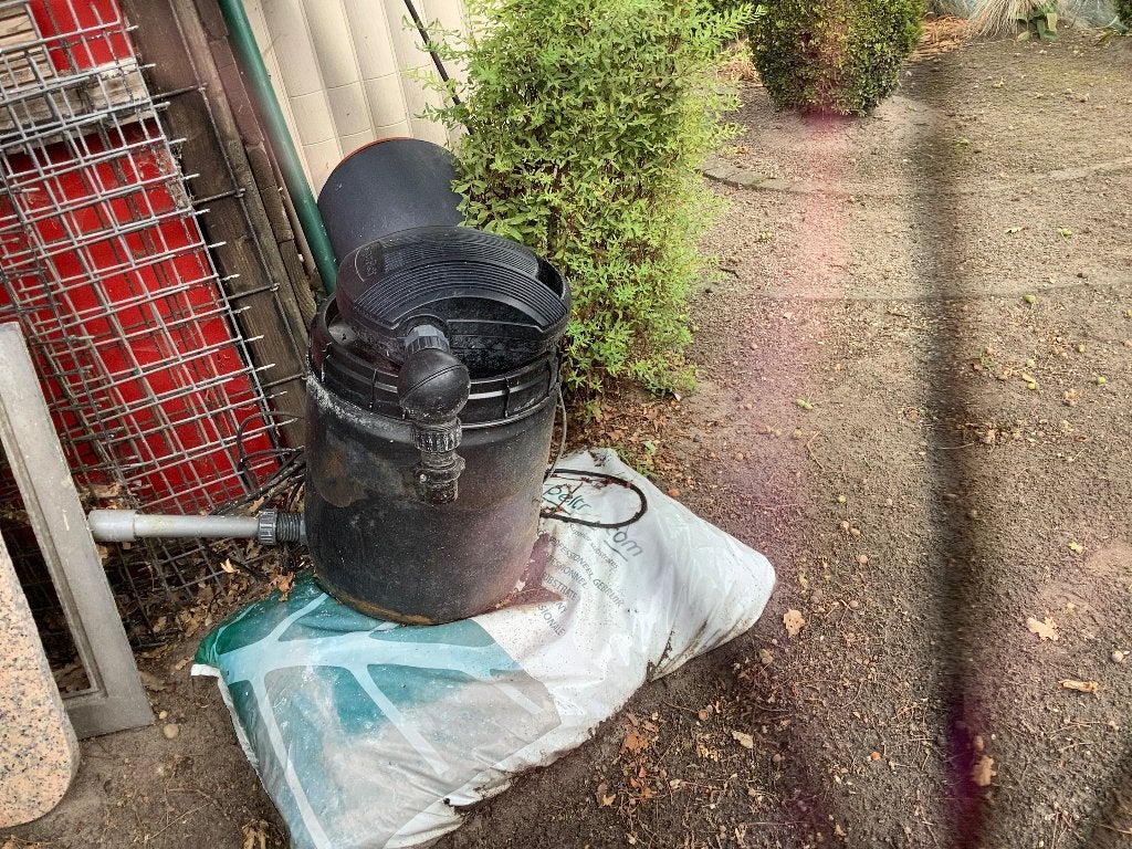 Vijverpomp en filter, Jardin & Terrasse, Accessoires pour étangs, Enlèvement, Utilisé, Pompe de bassin