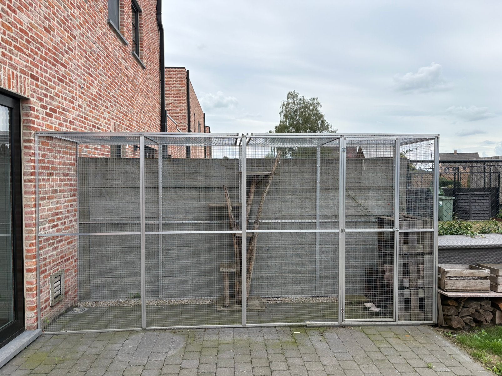 Panelen voor voliere of kattenren, Dieren en Toebehoren, Ophalen, Zo goed als nieuw