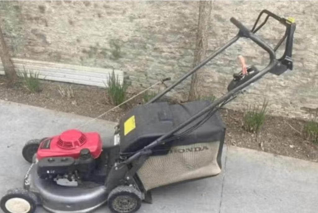 honda hrd 536 benzine grasmaaier, Tuin en Terras, Grasmaaiers, Ophalen, Gebruikt