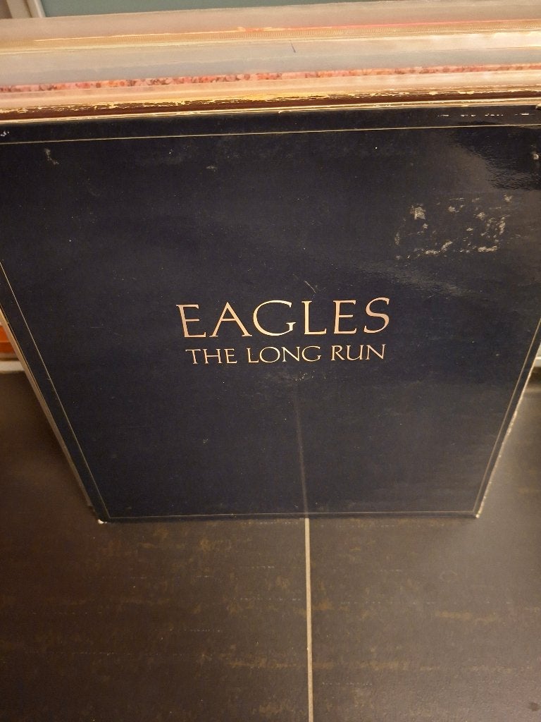 lp - the eagles - the long run - vak 2, Cd's en Dvd's, Fotohoes, LP, Ophalen of Verzenden, 12 inch