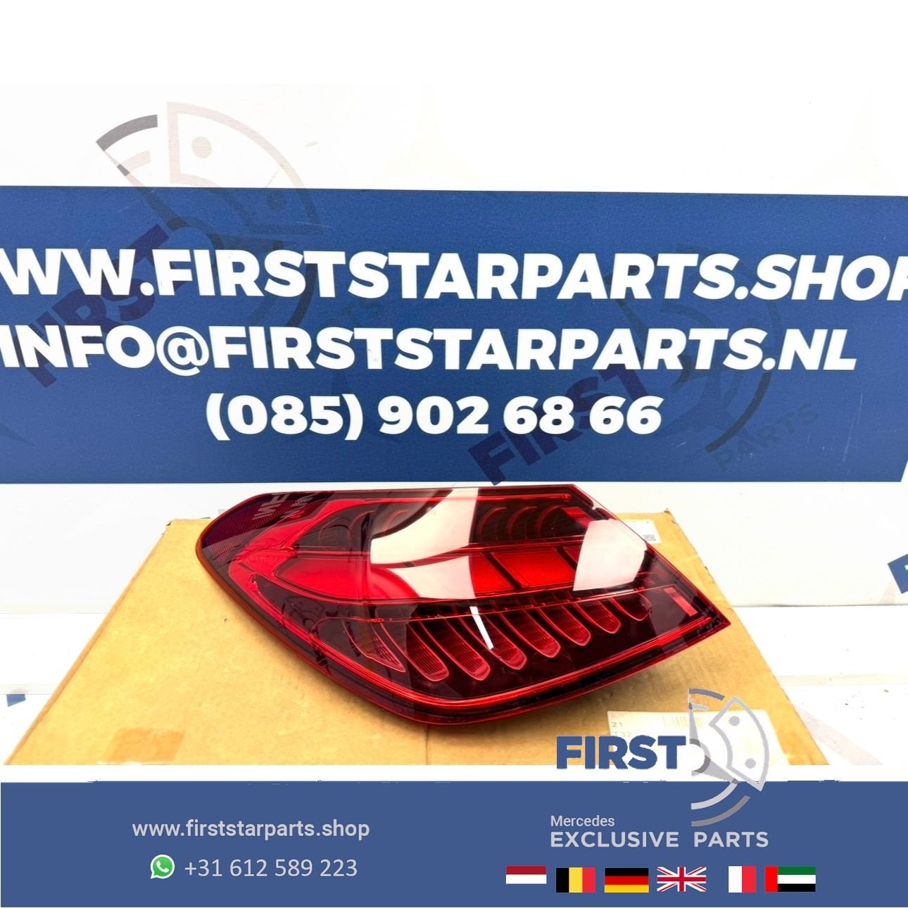A2069069900 W206 ACHTERLICHT LINKS Mercedes C Klasse LED LIN, Gebruikt, -, Ophalen of Verzenden, -
