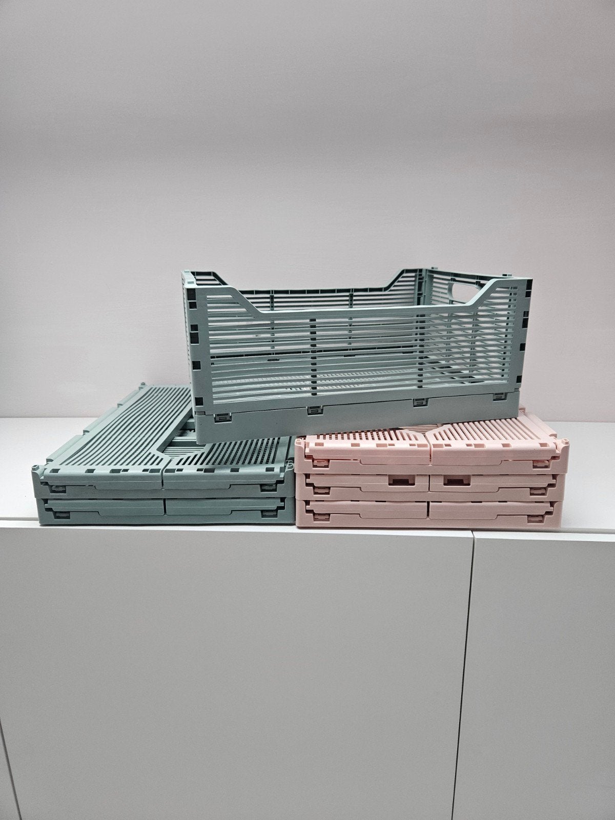 6x klapkrat (30x40x17cm), Casier, Moins de 35 cm, Enlèvement, Utilisé
