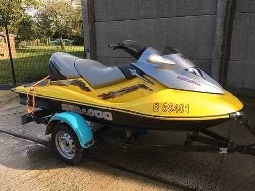 Seadoo GTX 185HP 4TEC Supercharged met trailer, Ophalen, Gebruikt, Benzine, 120 tot 200 pk