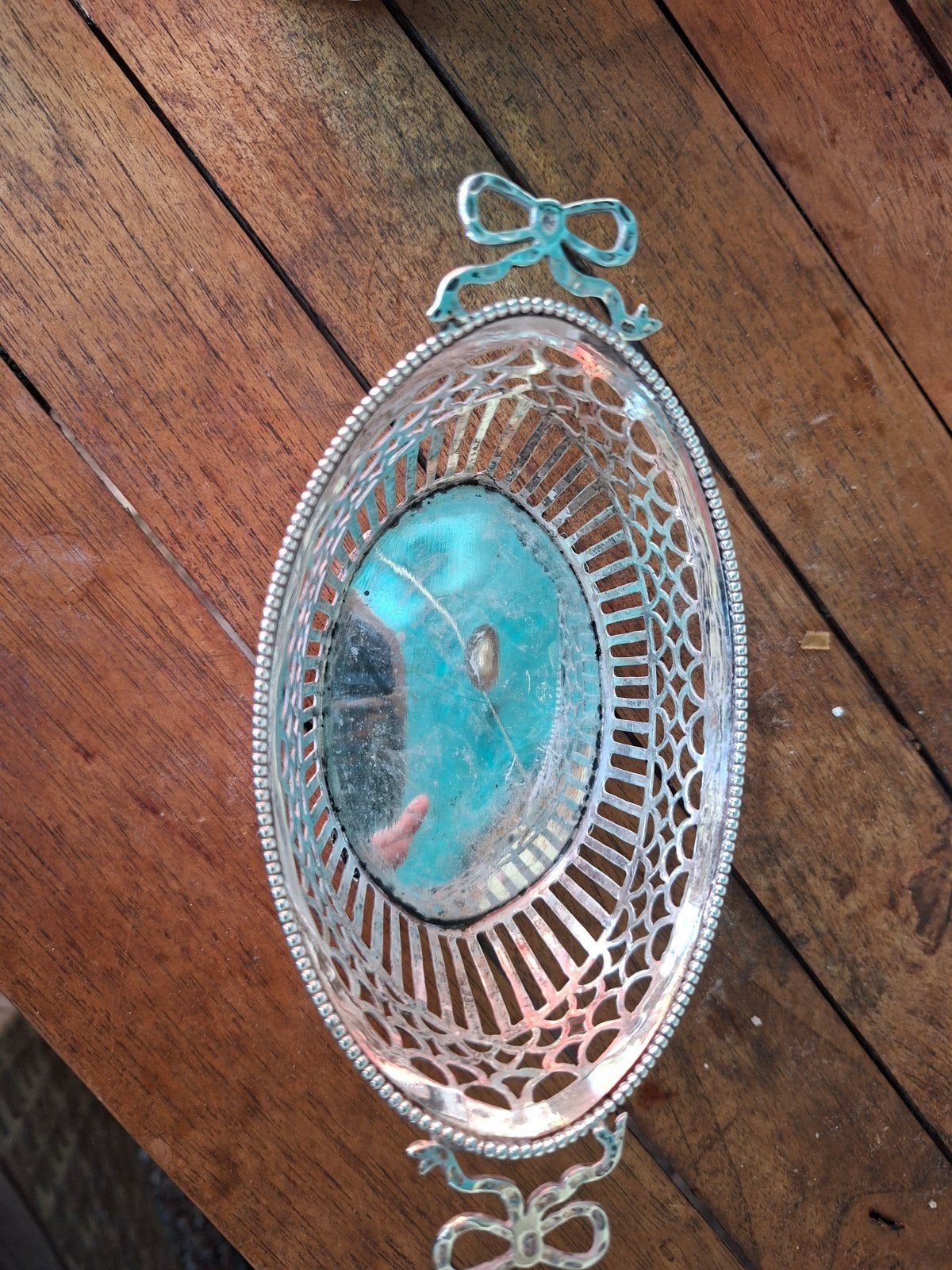 antiek zilveren bonbonschaaltje, Antiek en Kunst, Ophalen of Verzenden, Zilver