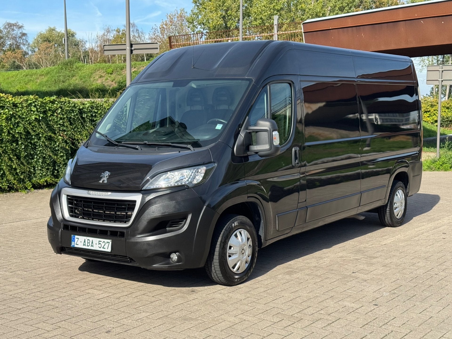 Peugeot Boxer | 2.0 Diesel | 163 pk | Airco | Euro 6b, Auto's, Bluetooth, Gebruikt, Euro 6, Zwart