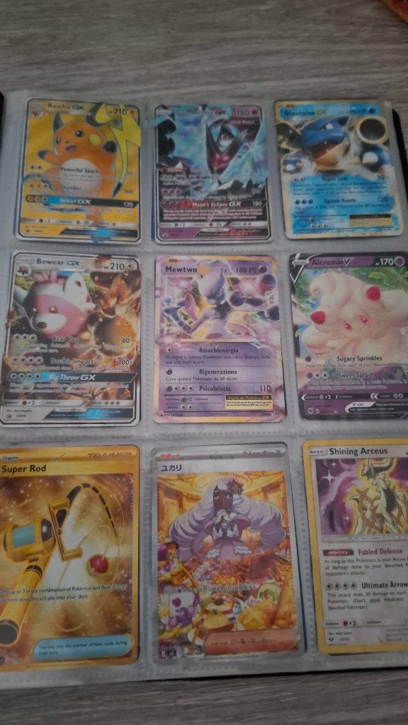 Pokémoncollectie GX, EX, Shining, Gold, Jumbo + 1000 kaarten, Enlèvement ou Envoi, Utilisé, Plusieurs cartes, Foil