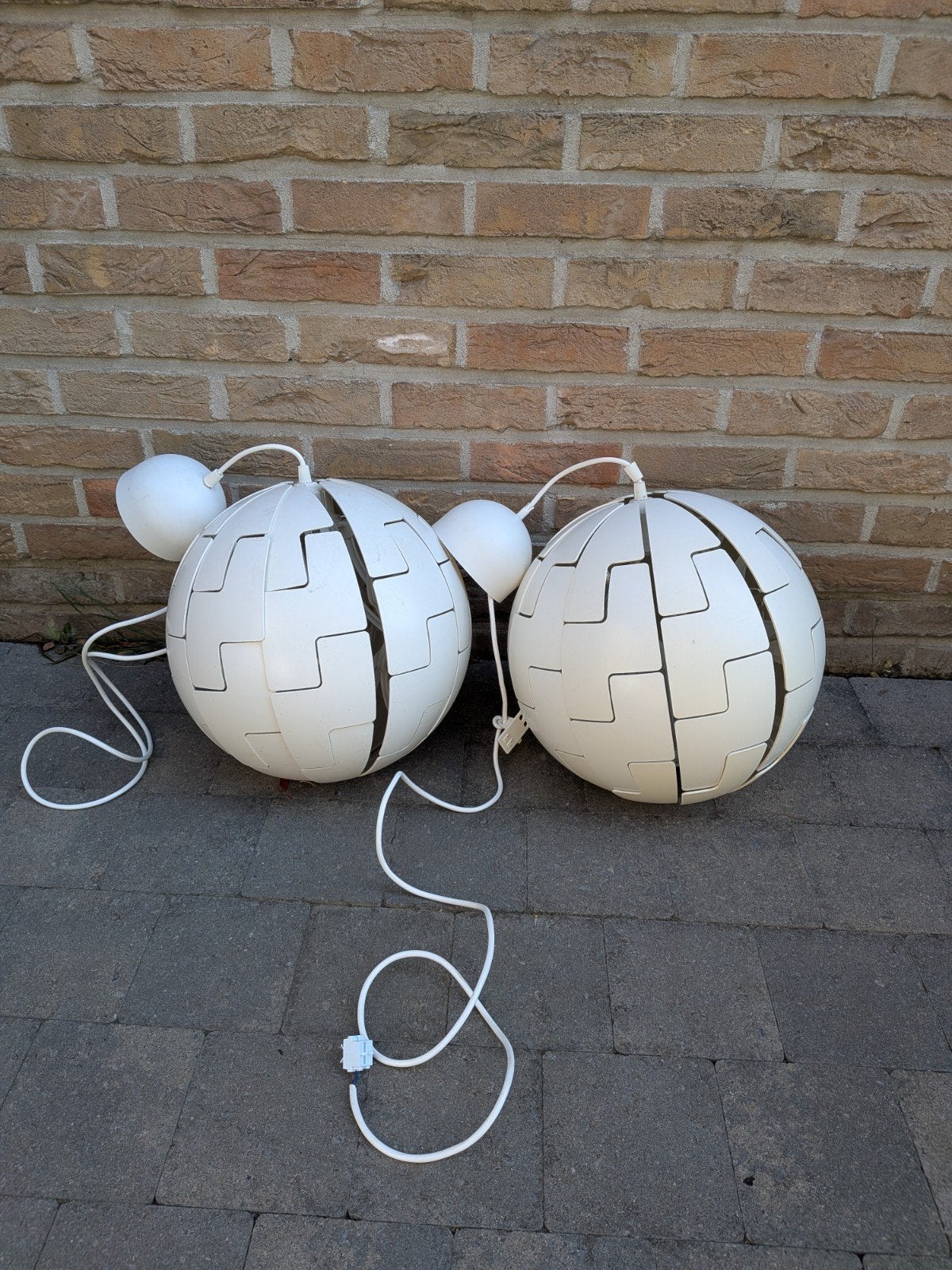 2 Ikea hanglampen. prima staat, IKEA, Enlèvement, Réglable